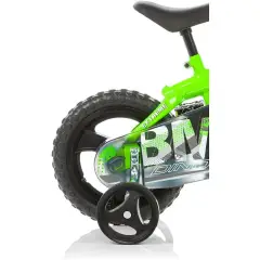 Bicicletta per Bambini 12' Verde con Rotelline Stabilizzatrici - biciclette bambini