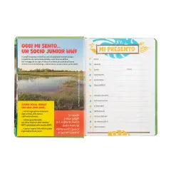 Diary Dated School 12 Months Standard WWF Photographic Lion - diaries