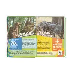 Diary Dated School 12 Months Standard WWF Photographic Lion - diaries