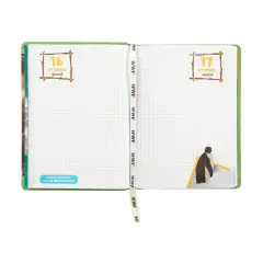 Diary Dated School 12 Months Standard WWF Photographic Lion - diaries