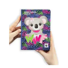 WWF Illustrated School Diary 12 Months Dated Standard Koala - diaries