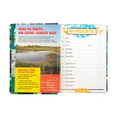 WWF School Diary Illustrated Wolf 12 Months Dated - diaries