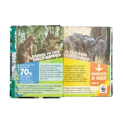 WWF School Diary Illustrated Wolf 12 Months Dated - diaries