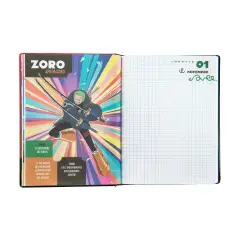 Diario Scuola One Piece 12 Mesi Standard Nero - diari