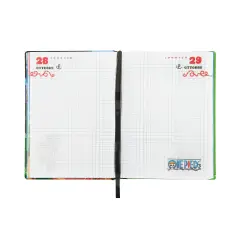 One Piece Diario Scuola 12 Mesi Standard Verde - diari