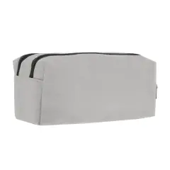 Comix Astuccio Portapenne Scuola 2 Zip Monocolore Taupe - bauletti tombolini bustine