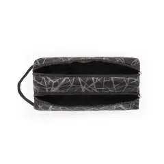 Comix Astuccio Portapenne Scuola 2 Zip Allover Grid - bauletti tombolini bustine