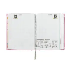 Comix School Diary 16 Months Mini Special Pink Heart 2025-2026 - diaries
