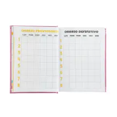 Comix School Diary 16 Months Mini Special Pink Heart 2025-2026 - diaries