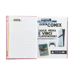 Comix School Diary 16 Months Mini Special Pink Heart 2025-2026 - diaries