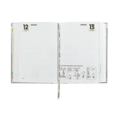 Comix School Diary 16 Months Mini Special Silver Heart 2025-2026 - diaries