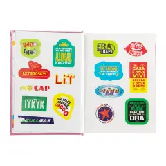 Comix School Diary 16 Months Standard Special Pink Heart - diaries