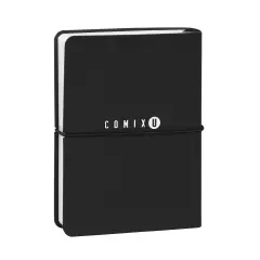 Comix U Yourself School Diary 16 Months Day Mini Black White - diaries