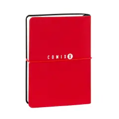 Comix U Yourself School Diary 16 Months Day Mini Red - diaries
