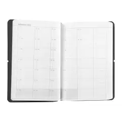 Comix U Younivercity Agenda 13 Mesi Week Medium All Black - diari