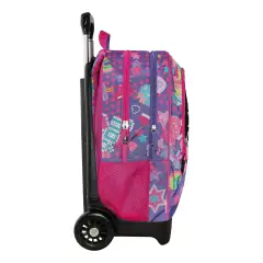 Comix Ultra Bright Organized Trolley Backpack Detachable Haruyuku Girl - trolley backpacks