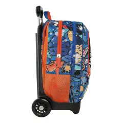 Comix Ultra Bright Organized Trolley Backpack Detachable Jam Boy - trolley backpacks
