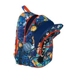 Comix Ultra Bright Jam Boy 31L Organized School LED Backpack - School Backpacks