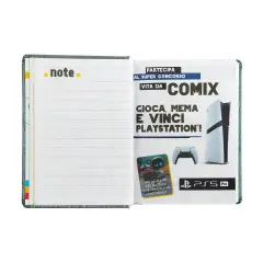 Comix School Diary 16 Months Standard Gear Black - diaries