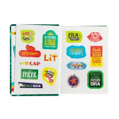 Comix School Diary 16 Months Standard Electric Green - diaries