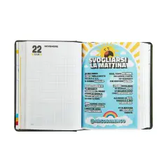 Comix School Diary 16 Months Mini Charcoal - diaries