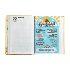 Comix Agenda Mini 16 Months Gold 2025-2026 for School - diaries