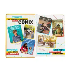 Comix Agenda Mini 16 Months Gold 2025-2026 for School - diaries