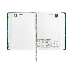 Comix Agenda Mini Electric Green 16 Months 2025-2026 - diaries