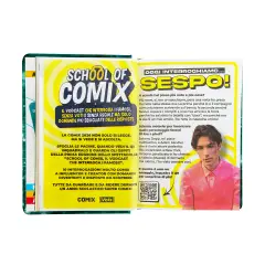 Comix Agenda Mini Electric Green 16 Months 2025-2026 - diaries