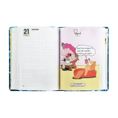 Comix Agenda School 16 Months Mignon Plus Metal Fluid 2025-2026 - diaries