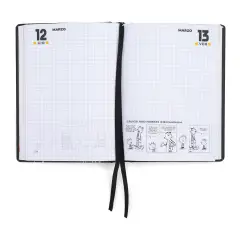 Comix Limited Ed. Agenda 16 Months Medium Dolly Noire Control - diaries