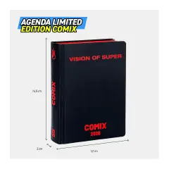 Comix Limited Ed. Agenda Scuola 16 Mesi Medium Vos - diari