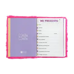 MofuMofu Standard School Diary 2025-2026 Unicorn Plush 12 Months - diaries