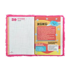 MofuMofu Standard School Diary 2025-2026 Unicorn Plush 12 Months - diaries