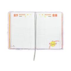 Mofu Mofu Standard School Diary 2025-2026 Penguin Plush 12 Months - diaries