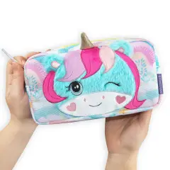 Portatutto Mofu Mofu Unicorno – Astuccio Fluffy con Zip - bauletti tombolini bustine