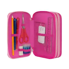 Mofumofu Astuccio Scuola Corredo 3 Zip Orso - astucci colori