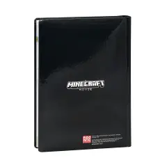 Minecraft Movie School Diary 12 Months Standard Black - diaries