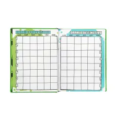 Minecraft Movie Diario Scuola 12 Mesi Standard Blu Verde - diari