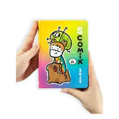 Scomix Agenda Scuola 16 Mesi Medium Disegno - diari