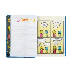 Scomix School Diary 16 Months Medium Petroleum - diaries