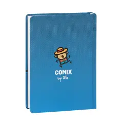 Scomix School Diary 16 Months Medium Petroleum - diaries