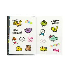 Scomix School Diary 16 Months Medium Black - diaries