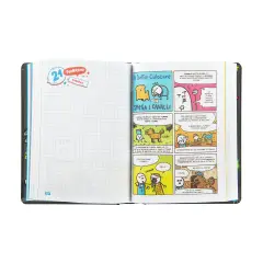 Scomix School Diary 16 Months Medium Black - diaries