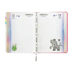 Tokidoki SuperDiary School Standard Dated Red - diaries