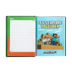 Minecraft Diario Scuola 12 Mesi Standard Black Pixel - diari