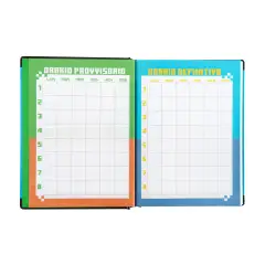 Minecraft School Journal 12 Months Standard Blue Pixel - journals