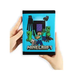 Minecraft School Journal 12 Months Standard Blue Pixel - journals