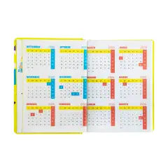 Panini Footballers School Diary Dated 12 Months Standard Size - diaries