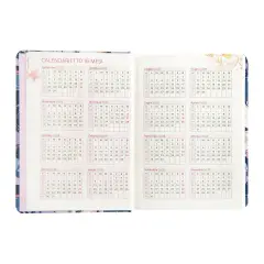 Turnowsky Daily School Diary 13 Months Dark Flowers - diaries